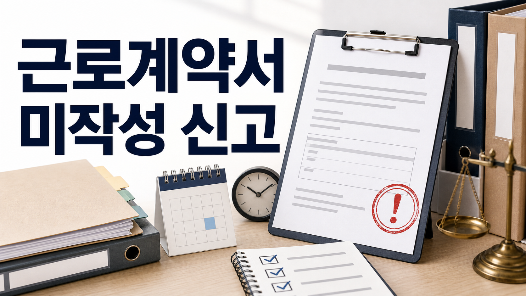근로계약서 미작성 신고 절차와 벌금 유의사항 정리 관련 이미지 1