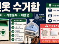 헌옷 수거함 위치와 넣어도 되는 품목 확인법 관련 이미지 1