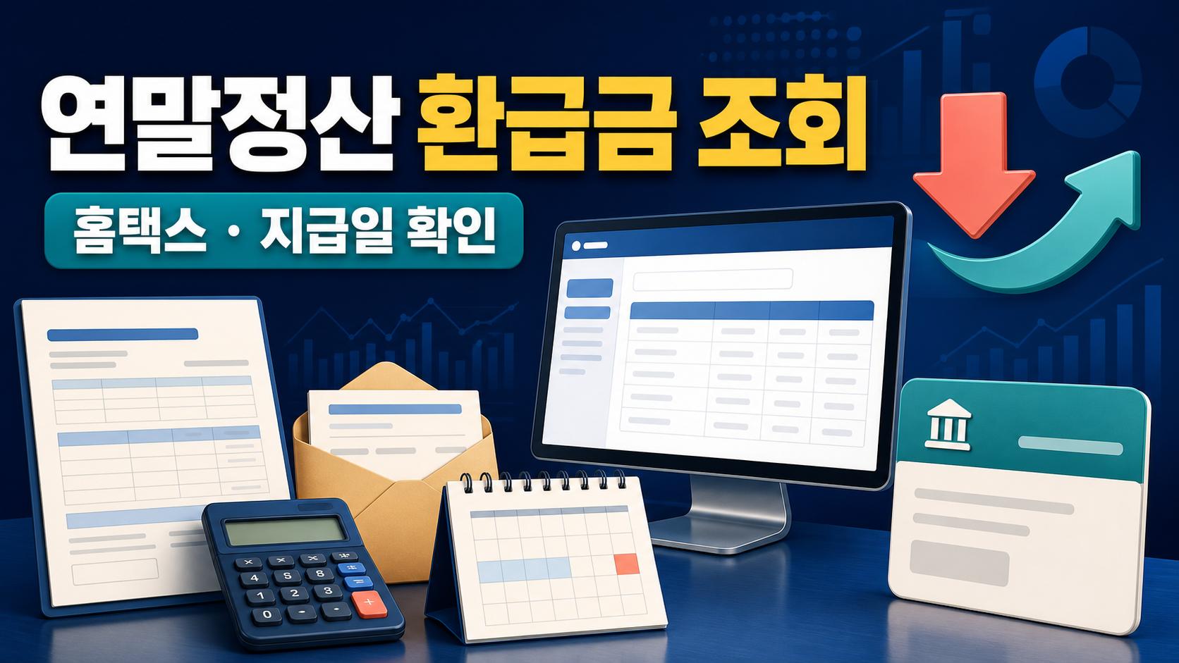 연말정산 환급금 조회 홈택스 확인과 지급일 관련 이미지 1