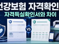 건강보험 자격확인서 발급 방법: 자격득실확인서와 차이 관련 이미지 1