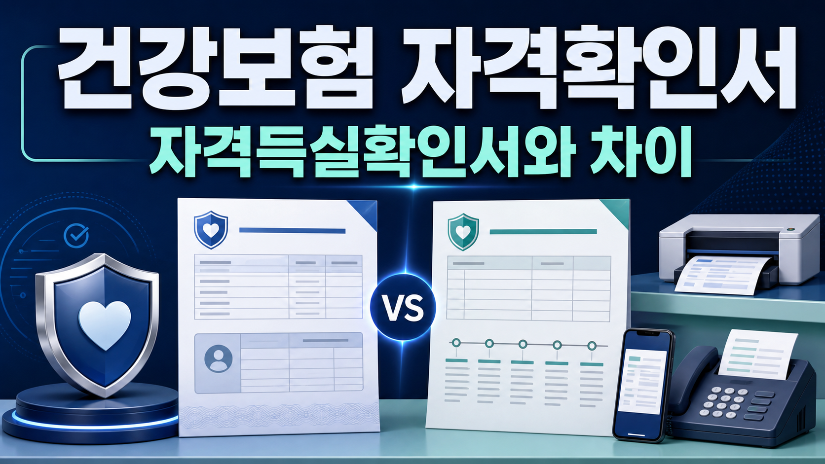 건강보험 자격확인서 발급 방법: 자격득실확인서와 차이 관련 이미지 1