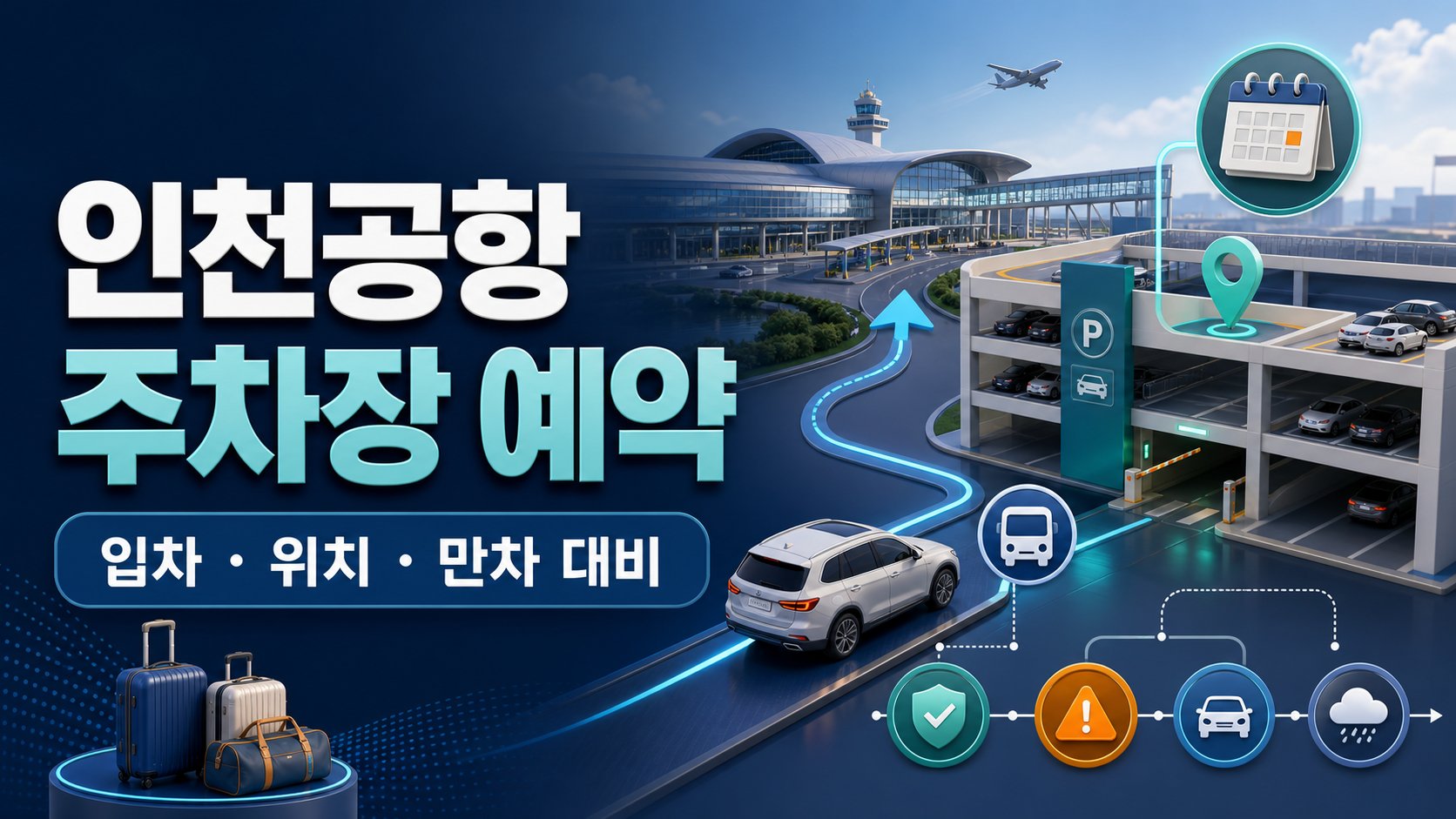 인천공항 주차장 예약: 터미널·입차시간·감면 체크 관련 이미지 1