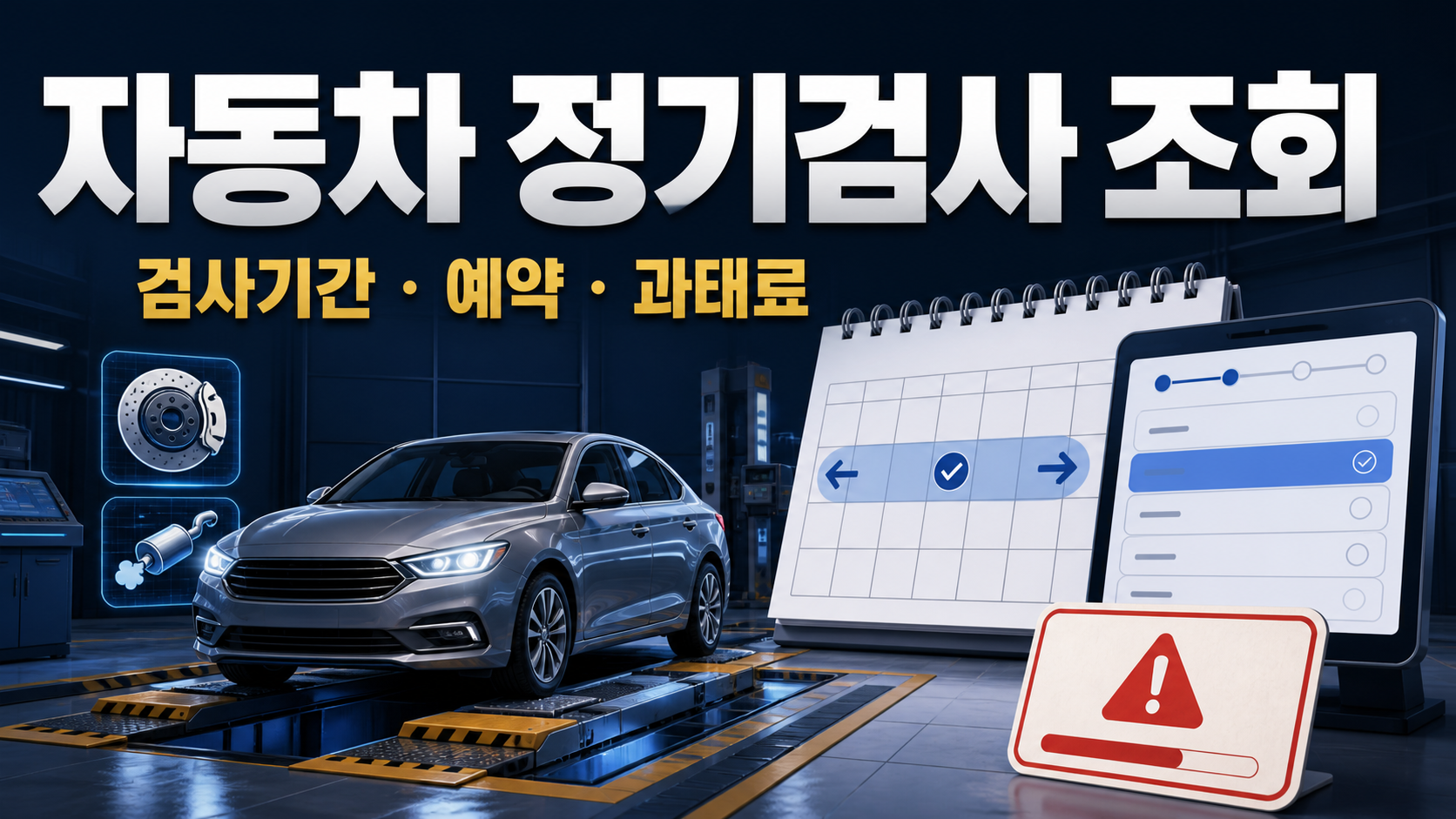 자동차 정기검사 조회 방법: 검사기간·예약·과태료 확인 관련 이미지 1